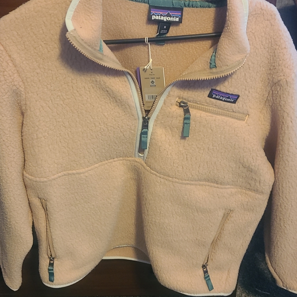 Patagonia Retro Pile Pullover Medium Tan